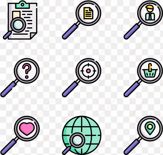 search 50 icons - circle
