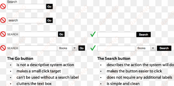 search button ux