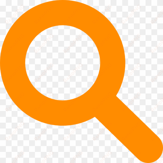 search icon orange clip art - band apart daniels ep