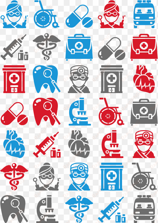 search - medical icons transparent