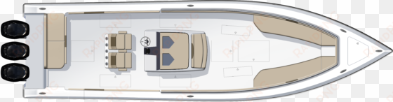 seating options - overhead view - boat png overhead