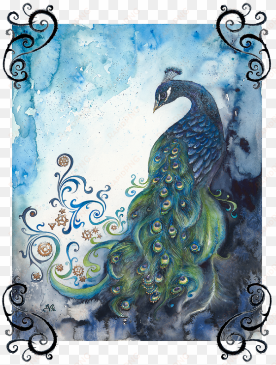 seattle-based artist and curator specialising in original - peafowl