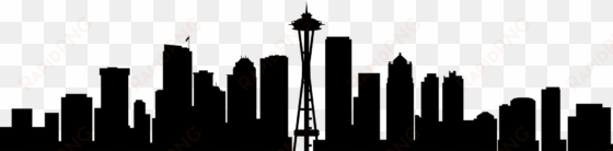 seattle skyline silhouette png - seattle skyline silhouette