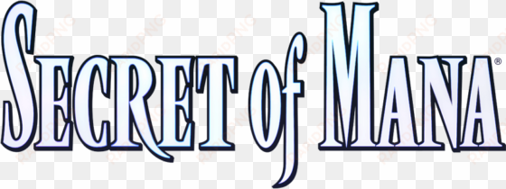 secret of mana - secret of mana remake logo