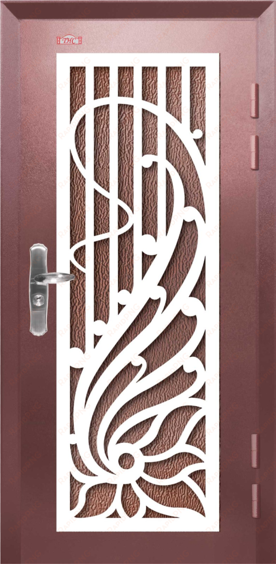 security metal doors - steel single gate design