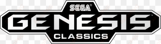 sega genesis classic collection - sega genesis classics logo