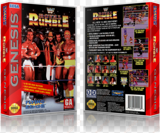 sega genesis wwf royal rumble sega megadrive replacement - wwf royal rumble sega genesis gen