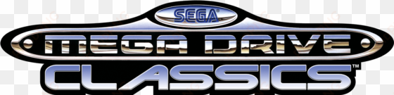 sega mega drive classics logo - sega mega drive and genesis classics logo