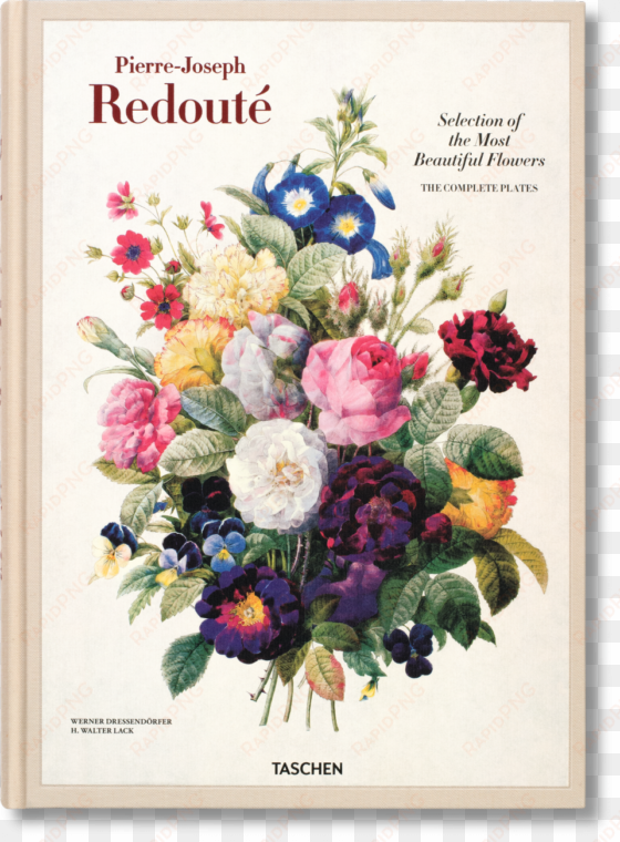 selection of the most beautiful flowers - pierre joseph redoute book