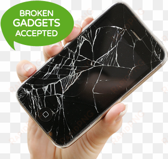 sell broken cell phones - broken cell phone png