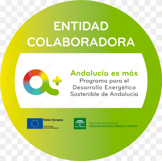 sello entidad colaboradora aae - entidad colaboradora agencia andaluza de la energia