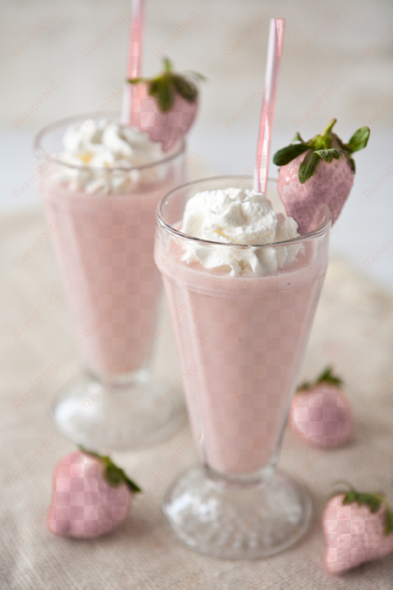 “ semi transparent milkshake - pastel milkshake