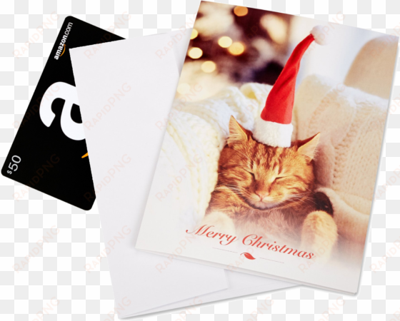 send a christmas card free with an amazon gift card - amazon.com gift card in a greeting card (christmas