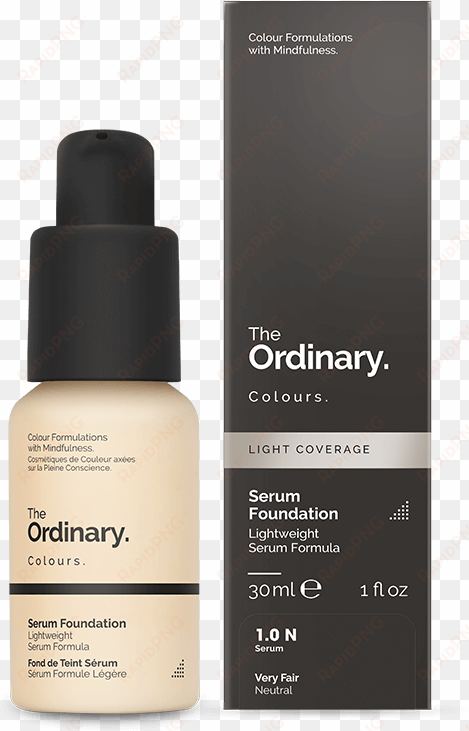 serum foundation - ordinary. coverage foundation 1.1n