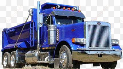 services - dump truck blue png