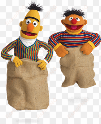 sesame street bert and ernie bag jumping - play with me sesame:furry, fun and he - (region 1 import
