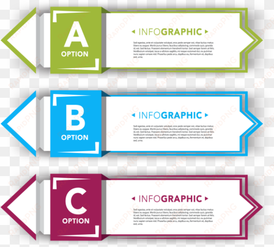 set of infographic banners, infographic, business, - infographic