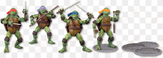 sewer squad members are responsible for processing, - teenage mutant ninja turtles leo classic movie figure