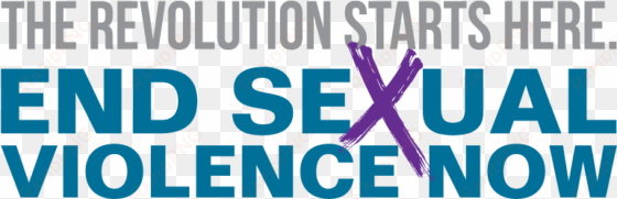 Sexual Violence Awareness Graphic - End Sexual Violence Now transparent png image