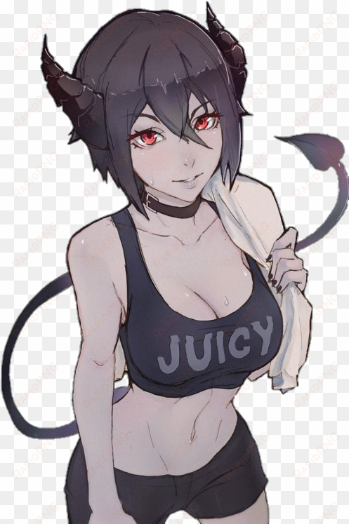 sexy anime demon girl