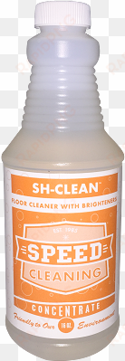 sh-clean concentrated floor cleaner - glass bottle