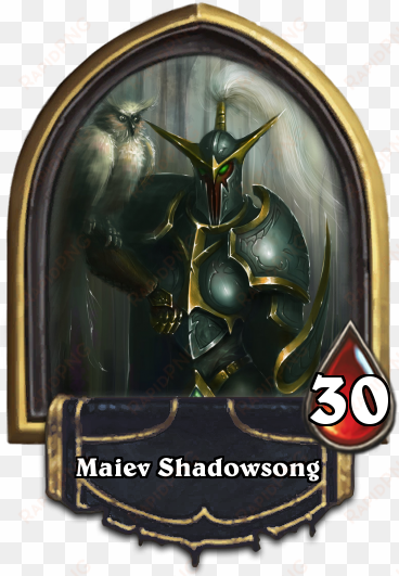 shadowsong - new warlock portrait hearthstone