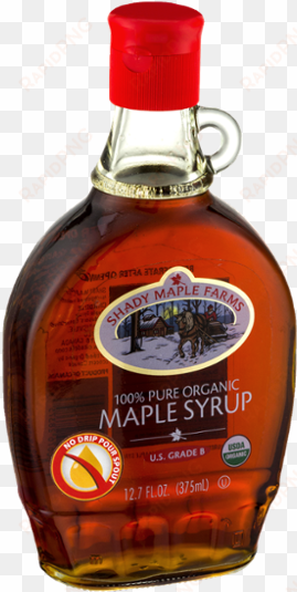 shady maple farms 100 percent pure organic maple syrup