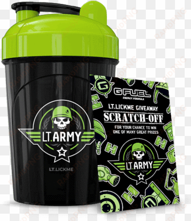 shaker cup - lt - army - peach