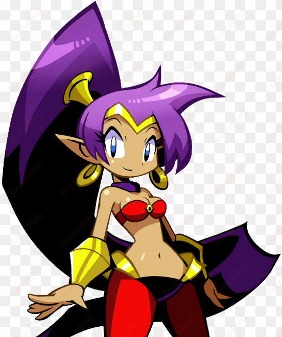 shantae hgh sprite 2 - shantae half genie hero risky