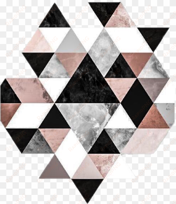 shape triangles pattern geometric abstract - hausaufgabenheft designs