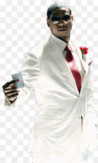 share this image - african american man in white suit