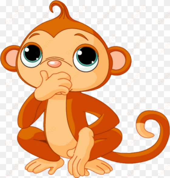 share this image - monkey clip art