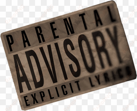 share this image - parental advisory symbol