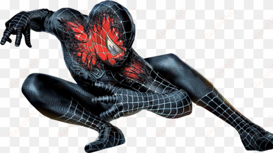 share this image - spiderman black png