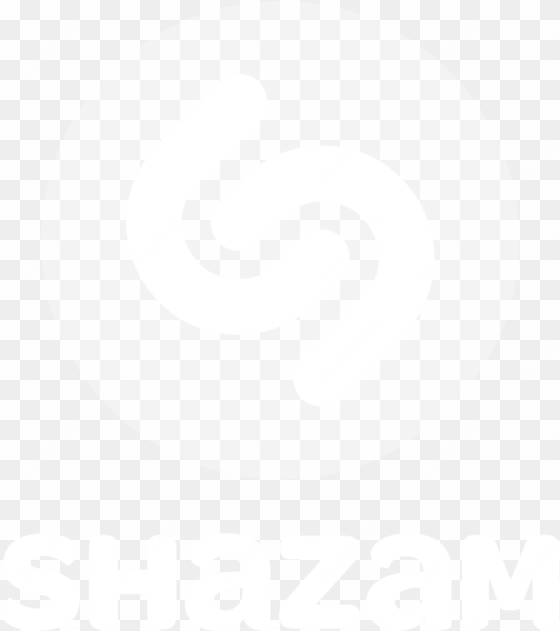 shazam mono logo - nba finals logo white