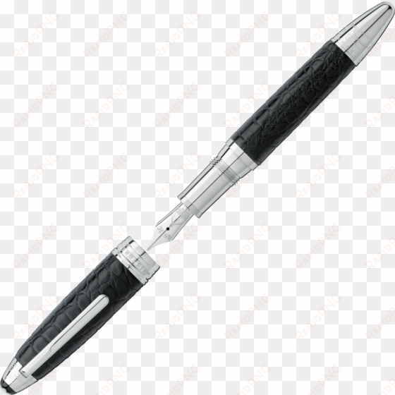 sheaffer 300 glossy black featuring chrome plate trim