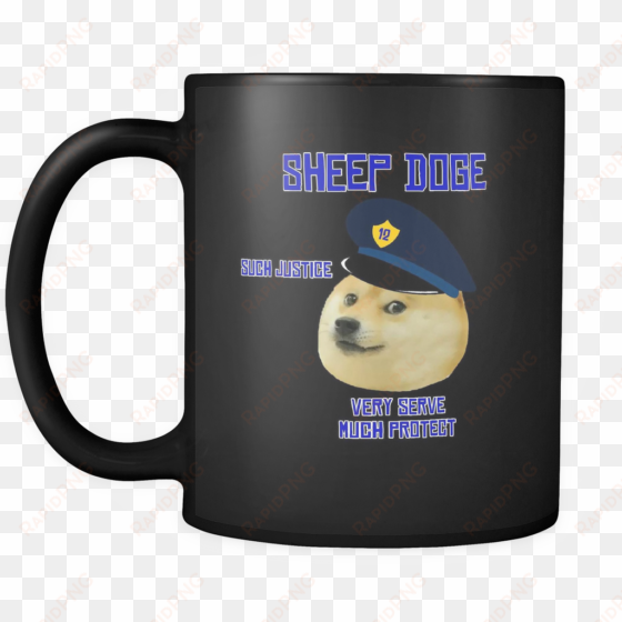 sheep doge mug - mug