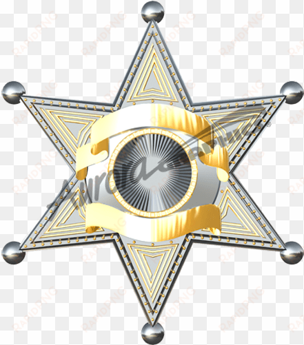 sheriff badge - star of david