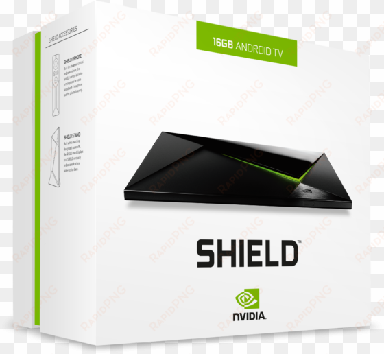 shield android tv 16gb packaging - nvidia shield - 4k hdr streaming media player, android