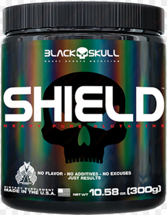shield - black skull usa bone crusher - 20 servings radioactive
