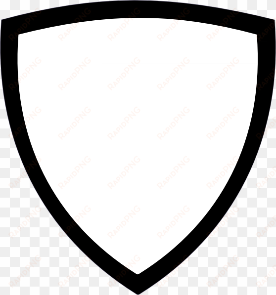 shield transparent png pictures - shield logo black and white