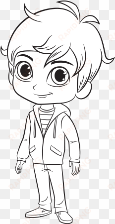 shimmer and shine zac coloring pages