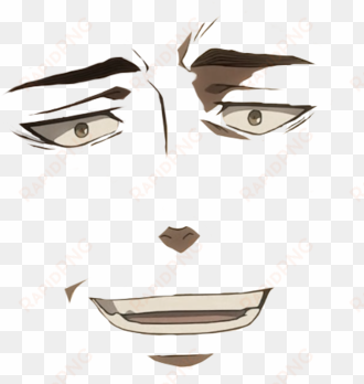 shingeki no kyojin attack on titan snk aot dancing - transparent anime face png