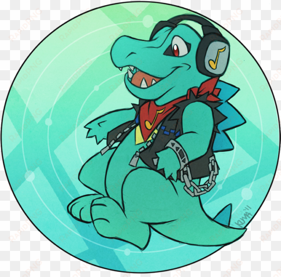 shiny totodile - totodile