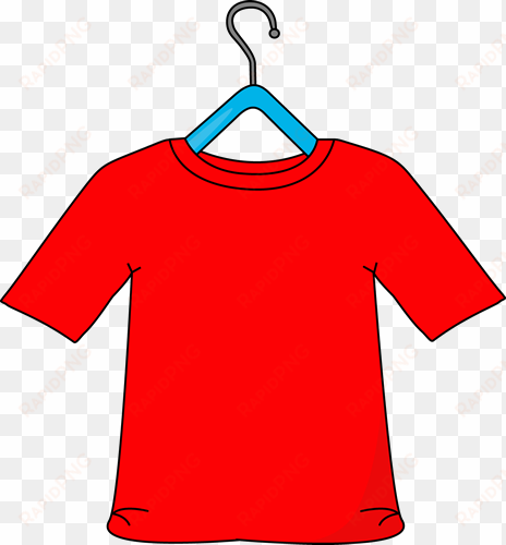 shirt on hanger clipart - hanger with clothe clipart