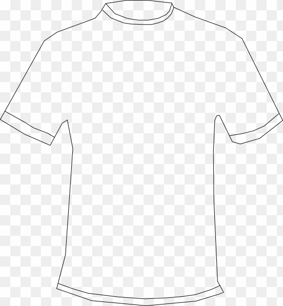 shirt shirt template clip art at vector clip art t - t shirt 2 coloring