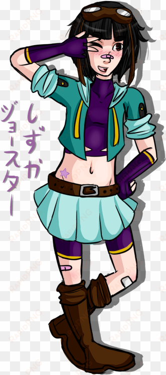 »shizuka e - joestar« - cartoon