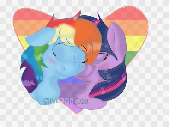shoobedoomemes, female, gay pride flag, lesbian, rainbow - cartoon