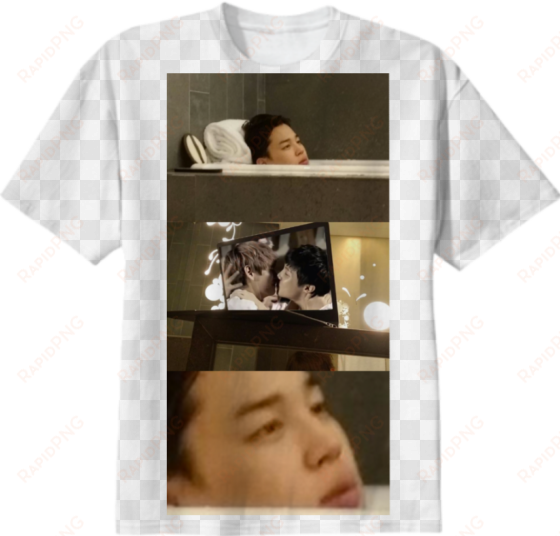 shop jimin is done being the nice guy cotton t-shirt - white t shirt