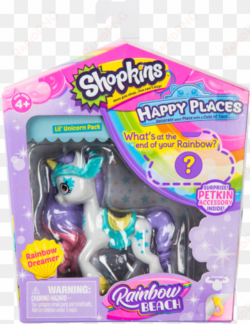 shopkins happy places s5 lil' shoppie pack and lil' - shopkins happy places rainbow beach